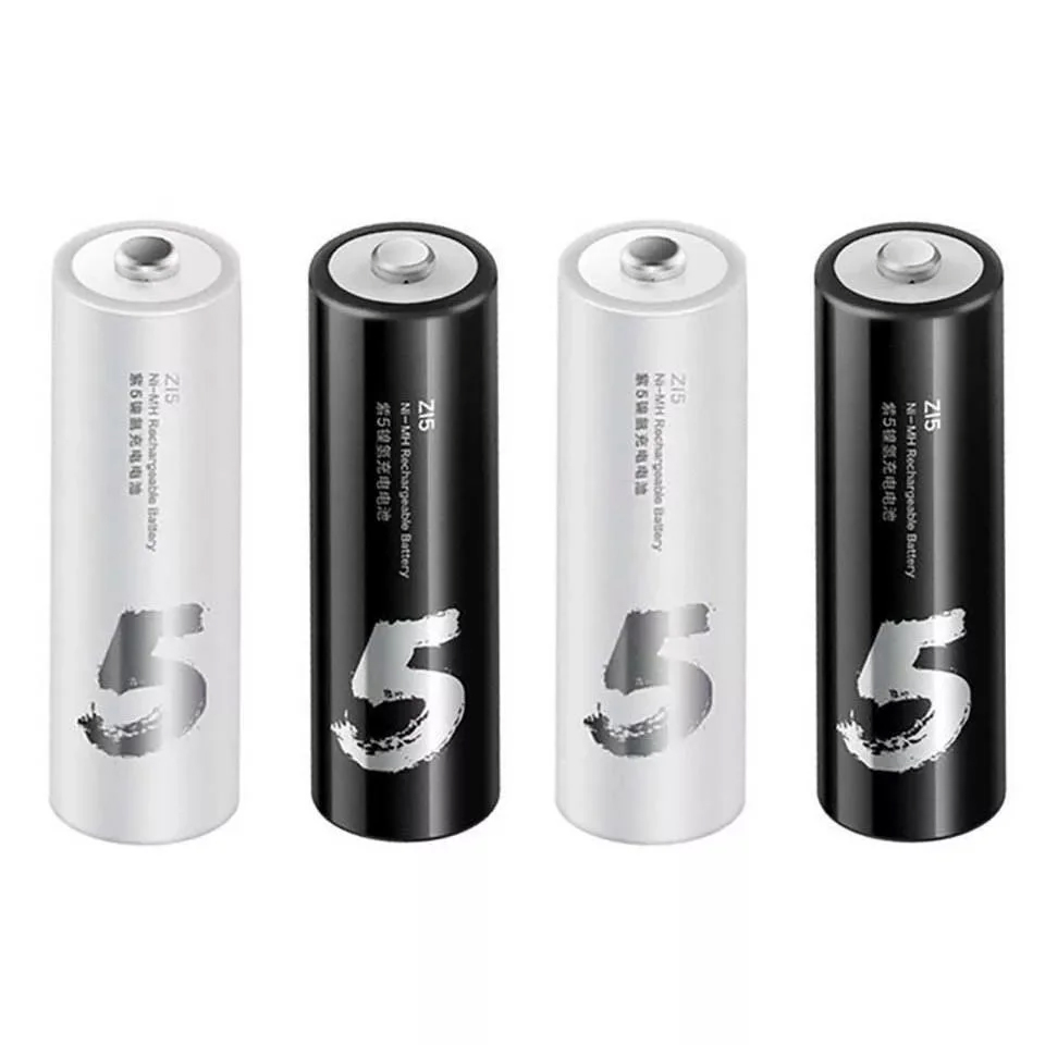 باتری قلمی قابل شارژ شیائومی مدل ZI5 بسته 4 عددی