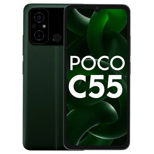 گوشی موبایل شیائومی مدل POCO C55 4G دو سیم‌ کارت ظرفیت 128 گیگابایت و 6 گیگابایت رم