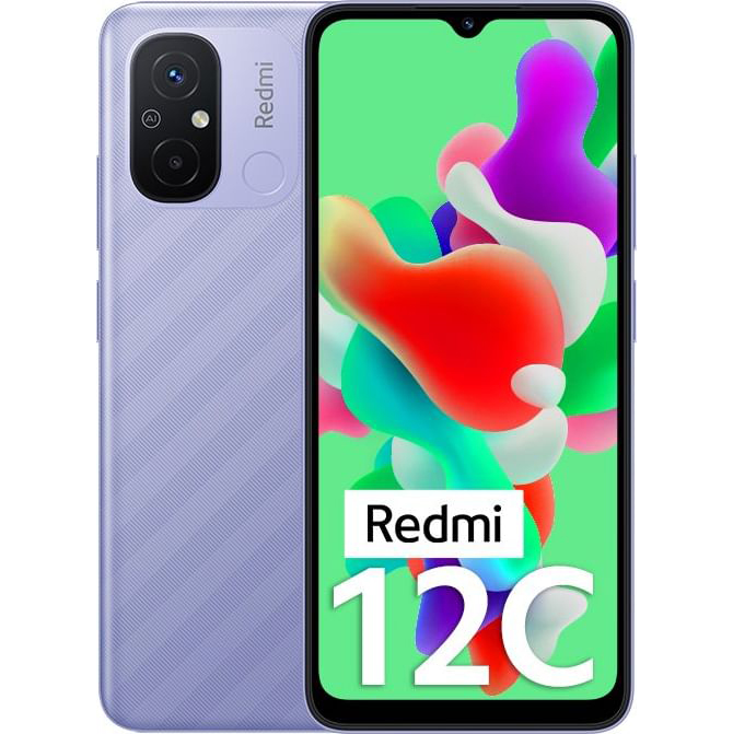گوشی موبایل شیائومی مدل Redmi 12C دو سیم‌ کارت ظرفیت 128 گیگابایت و رم 4 گیگابایت